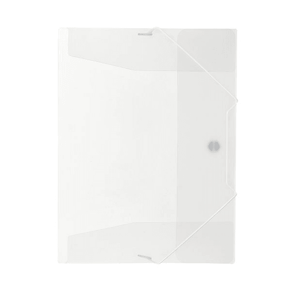 Marbig Document Wallet Clear Translucent Pack 12 2095112 (Pack 12) - SuperOffice