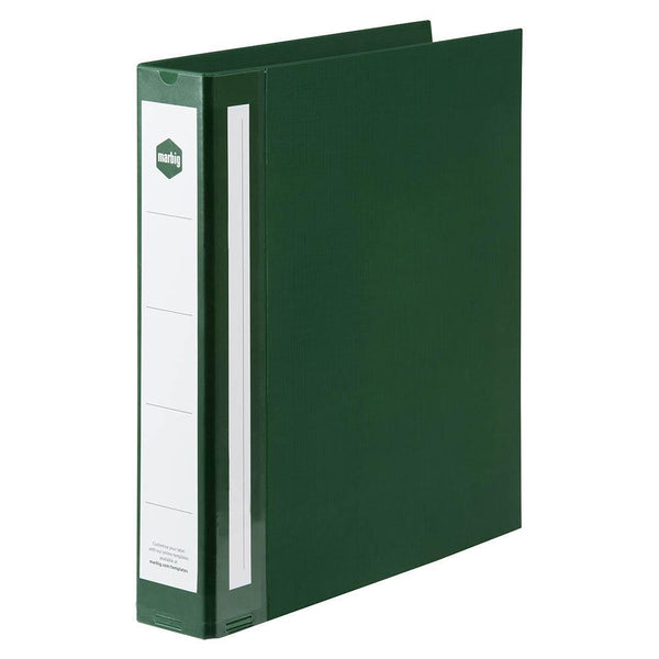 Marbig Enviro Wide Capacity Ring Binder 2D 38Mm A4 Green 5902004 - SuperOffice