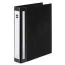 Marbig Enviro Wide Capacity Ring Binder 3D 38Mm A4 Black 5903002 - SuperOffice