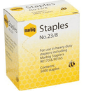 Marbig Heavy Duty Staples 23/8 Box 5000 90208 - SuperOffice