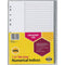 Marbig Index Divider Pp 1-31 Tab A4 Grey 35040 - SuperOffice