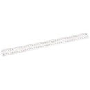 Marbig Plastic Ruler 400mm Clear 975186 - SuperOffice