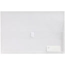 Marbig Polypick Wallet Foolscap Clear 2011012 - SuperOffice