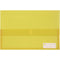 Marbig Polypick Wallet Foolscap Translucent Yellow 2310005 - SuperOffice