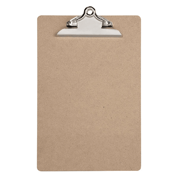 Marbig Professional Masonite Clipboard A4 Pack 6 43151 (6 Pack) - SuperOffice