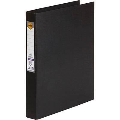 Marbig Ring Binder Pe 25Mm 3D A4 Black 5023002 - SuperOffice