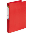 Marbig Ring Binder Pe 25Mm 3D A4 Red 5023003 - SuperOffice