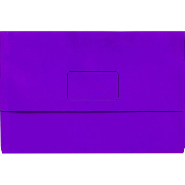 Marbig Slimpick Document Wallet A3 Purple 4005519 - SuperOffice