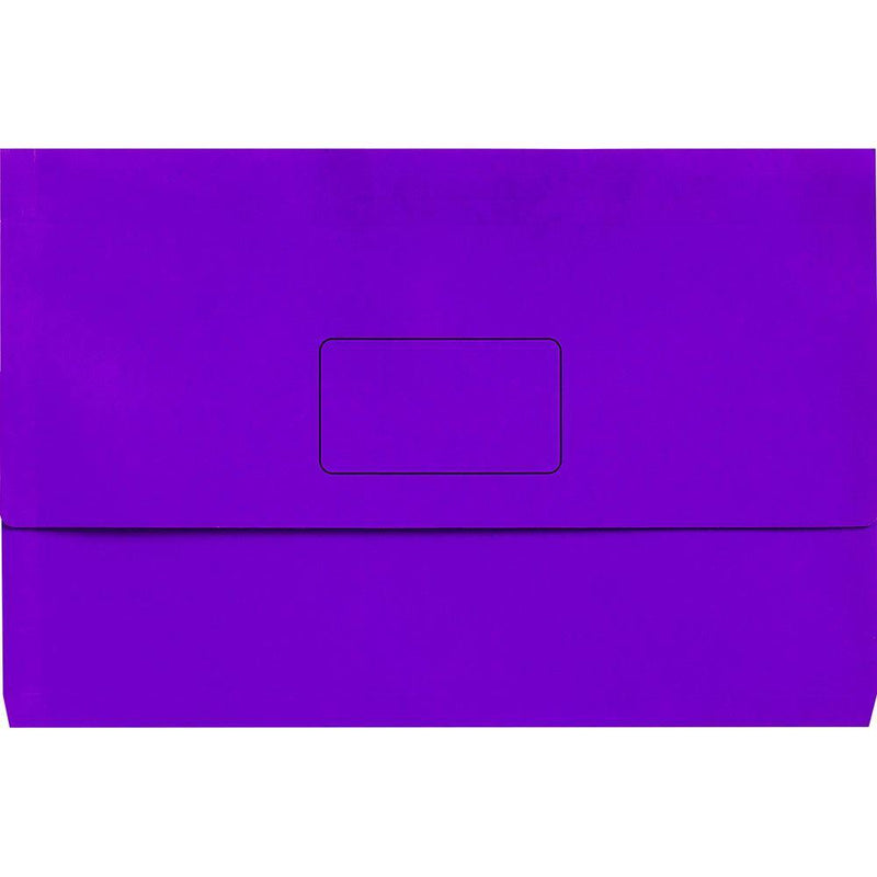 Marbig Slimpick Document Wallet A3 Purple 4005519 - SuperOffice