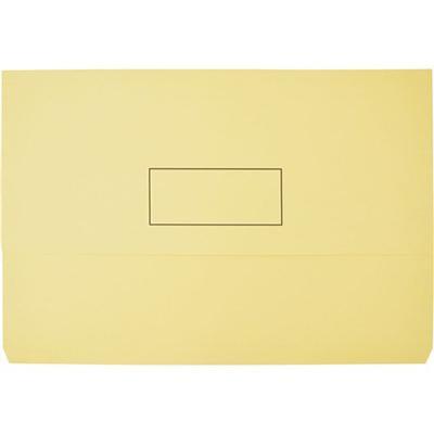 Marbig Slimpick Document Wallet Foolscap Buff 4004007 - SuperOffice