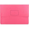 Marbig Slimpick Document Wallet Foolscap Pink Pack 50 4004009(Pack 50) - SuperOffice