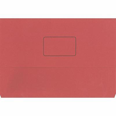 Marbig Slimpick Document Wallet Foolscap Red 4004003 - SuperOffice