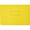 Marbig Slimpick Document Wallet Foolscap Yellow Pack 50 4004005(Pack 50) - SuperOffice