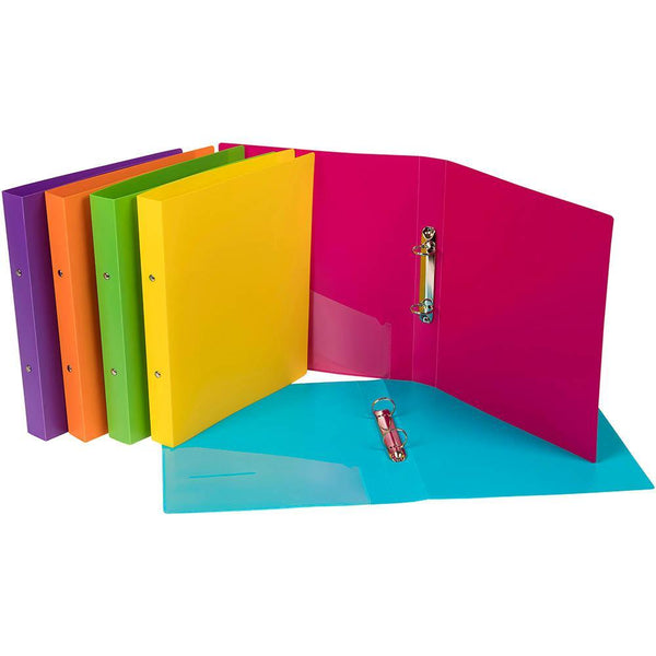 Marbig Soft Touch 2 Ring Binder A4 Assorted 5446599 - SuperOffice