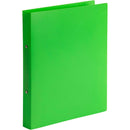 Marbig Soft Touch 2 Ring Binder A4 Lime 5446504 - SuperOffice