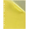 Marbig Soft Touch Binder Display Book 10 Pocket A4 Yellow 2300505 - SuperOffice