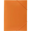 Marbig Soft Touch Document Wallet A4 Orange 2095106 - SuperOffice