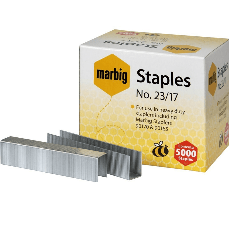 Marbig Staples Heavy Duty 23/17 Box 5000 90217 - SuperOffice