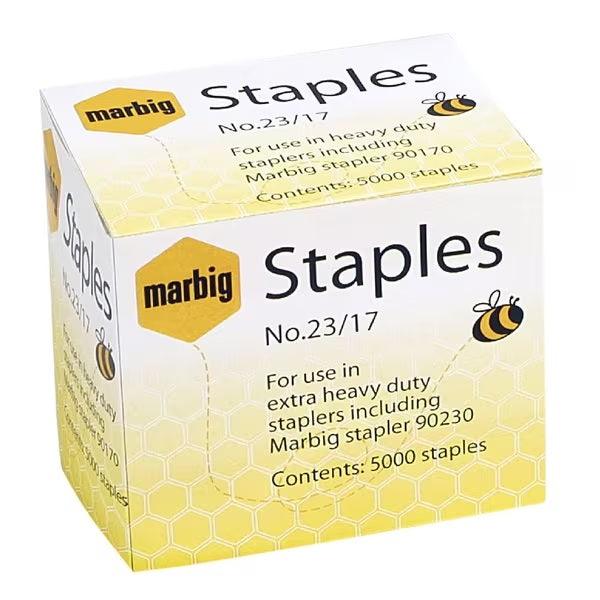 Marbig Staples Heavy Duty 23/17 Box 5000 90217 - SuperOffice