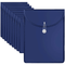 Marbig Top Load File Folder With Elastic Closure PP A4 Navy Dark Blue Pack 10 9017127 (Pack 10) - SuperOffice