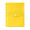 Marbig Top Opening Binder Pocket Document Wallet Holder A4 Yellow Pack 12 2025805 (12 Pack) - SuperOffice