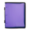 Marbig Zipper Binder Folder With Handle 3D 25mm A4 Purple 10 Pack 6780019 (10 Pack) - SuperOffice