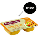 Masterfoods American Mustard Sauce Squeezy Individual Portions 10g 100 Carton Squeeze Bulk Box 156730(Mustard) - SuperOffice