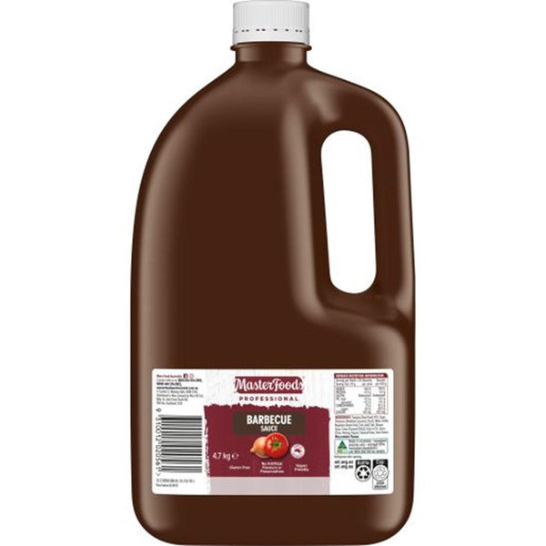 Masterfoods Gluten Free BBQ Sauce 4.7kg Bulk 606953 - SuperOffice