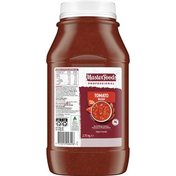 Masterfoods Jar Tomato Relish 2.75kg Bulk 676092 - SuperOffice