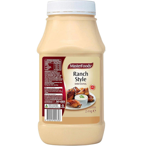 Masterfoods Ranch Style Sauce 2.4kg Bottle Bulk 435019 - SuperOffice