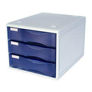 Metro Desktop Filing 3 Drawers B4 Grape 234389 - SuperOffice