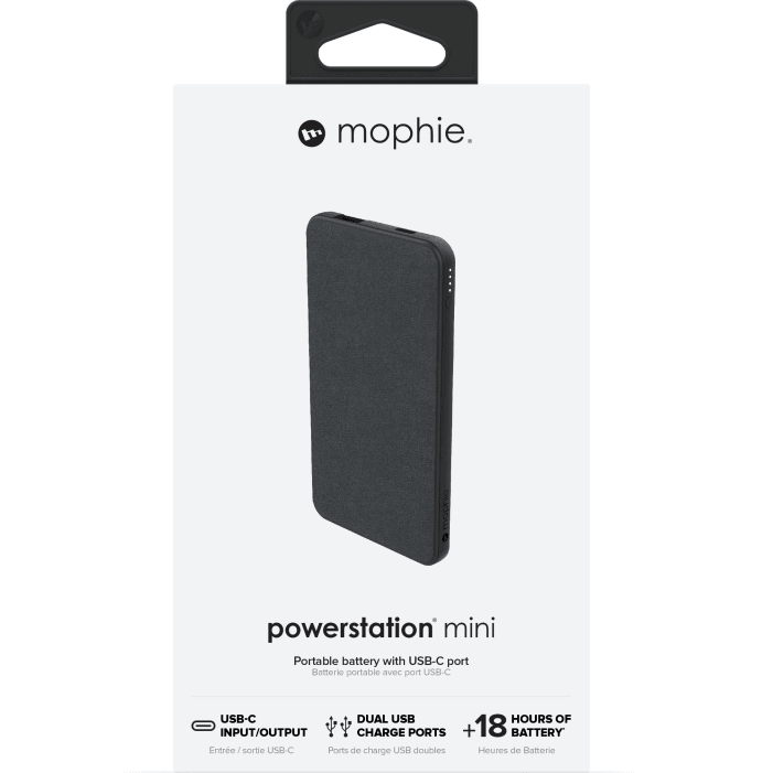 Mophie Powerstation Power Bank Charger Battery 5000mah Black 401102976 401102976 - SuperOffice