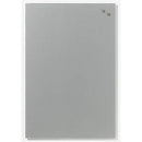 Naga Magnetic Glassboard 400 X 600Mm Silver 10503 - SuperOffice