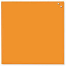 Naga Magnetic Glassboard 450 X 450Mm Orange 10730 - SuperOffice