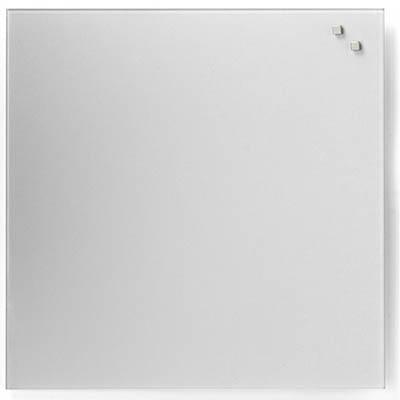 Naga Magnetic Glassboard 450 X 450Mm Silver 10703 - SuperOffice