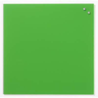 Naga Magnetic Glassboard 450 X 450Mm Strong Green 10752 - SuperOffice