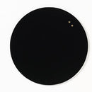 Naga Nord Magnetic Glassboard Round 450Mm Black 70601 - SuperOffice