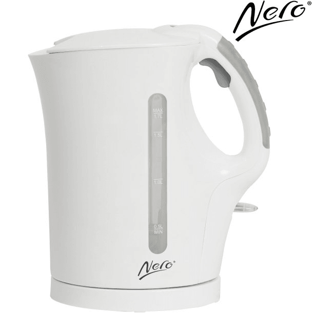 Nero Express Cordless Kettle 1.7L White Water Window 740172 - SuperOffice