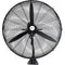 Nero Industrial Pedestal Fan Wall Mount Oscillating Warehouse Factory 7490611 - SuperOffice