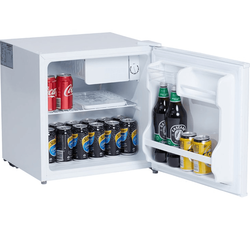 Nero White Bar Fridge Freezer 48L Compressor Compact 744046 - SuperOffice