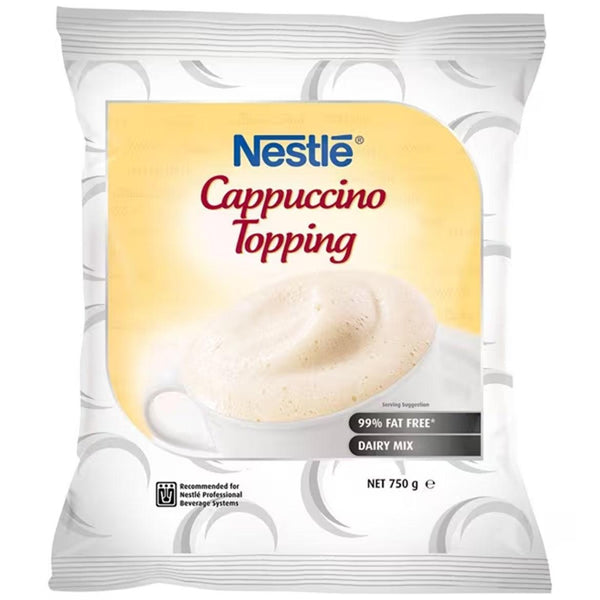 Nestle Cappuccino Coffee Topping Creamer Soft Pack 750g 342245 - SuperOffice