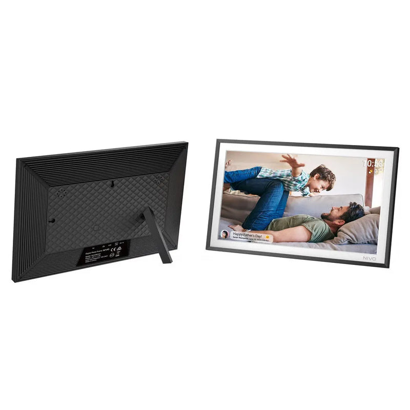 Nivo Frameo 15.6" HD Smart WiFi Digital Photo Video Frame Black NIVO06103 - SuperOffice