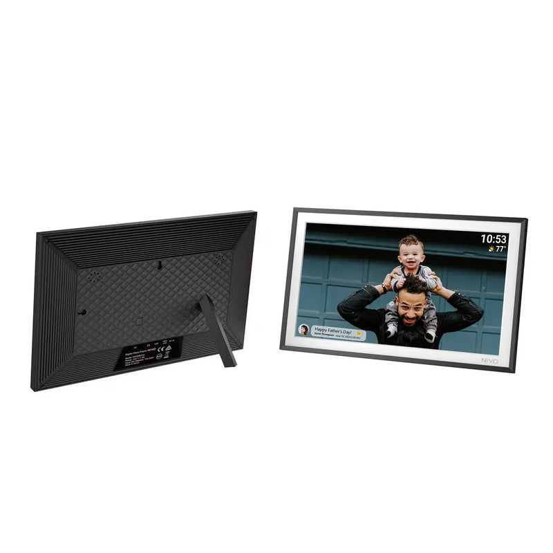 Nivo Frameo 15.6" HD Smart WiFi Digital Photo Video Frame Black NIVO06103 - SuperOffice