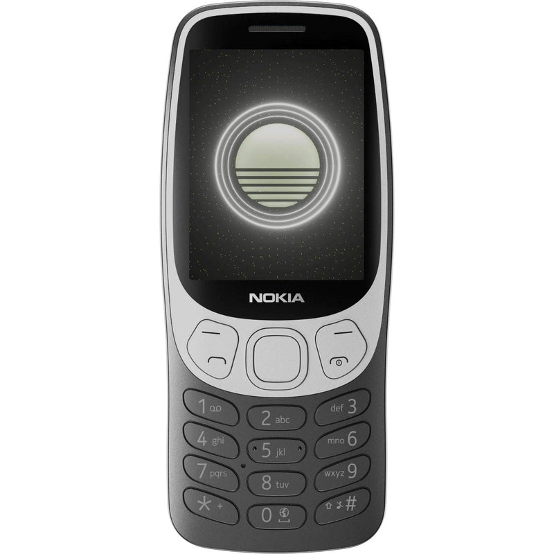 Nokia 3210 Mobile Phone 128MB 2.4” 4G Unlocked Grunge Black 1GF025CPA2L06 - SuperOffice