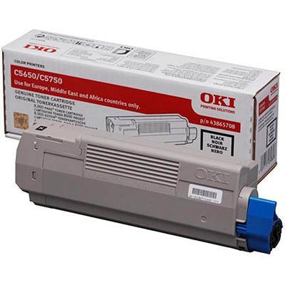 Oki 43865712 Toner Cartridge Black 43865712 - SuperOffice