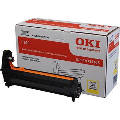 Oki C610 Drum Cartridge Yellow 44315109 - SuperOffice