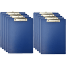 Pack 10 Bantex Clipboard A4 Blue Bulk 100855020 (Box 10) - SuperOffice