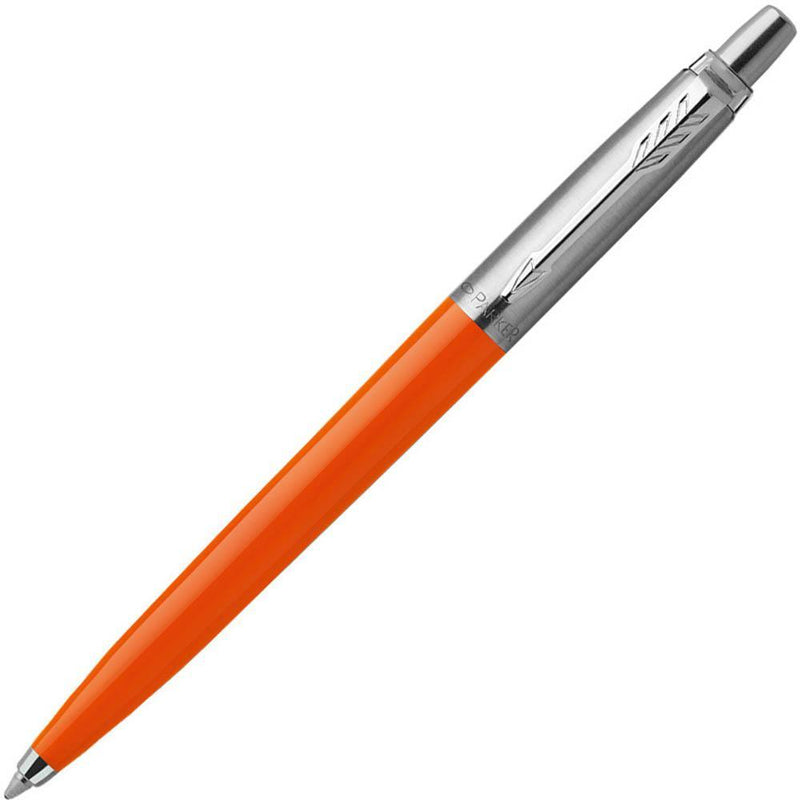 Parker Jotter Originals Ballpoint Pen Medium Stainless Steel / Orange 2076054 - SuperOffice