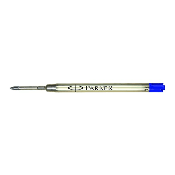 Parker Quink Pen Refill Ballpoint Broad 1.2mm Nib Blue Pack 4 Bulk 1950365 (4 Pack) - SuperOffice