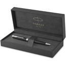 Parker Sonnet Black Lacquer Chrome Trim Ballpoint Pen Medium Nib Blue 1931502 - SuperOffice